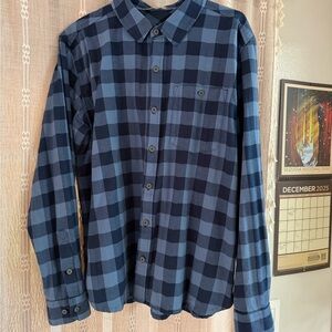 Stio Miter lightweight flannel in blue size XL